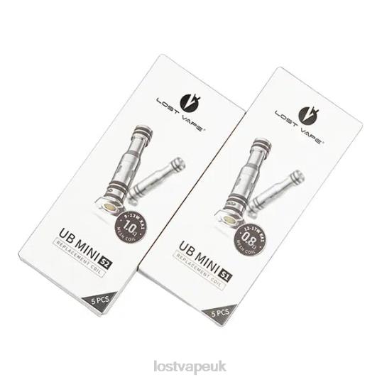 Lost Vape Mods UK F42008 | Lost Vape UB Mini Replacement Coils (5-Pack) 0.8ohm