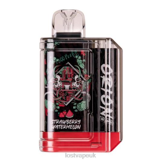 Lost Vape Pods Near Me F420066 | Lost Vape Orion Bar Disposable | 7500 Puff | 18mL | 50mg Strawberry Watermelon
