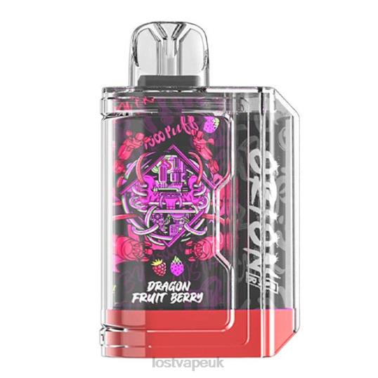Lost Vape Review F420064 | Lost Vape Orion Bar Disposable | 7500 Puff | 18mL | 50mg Dragon Fruit Berry