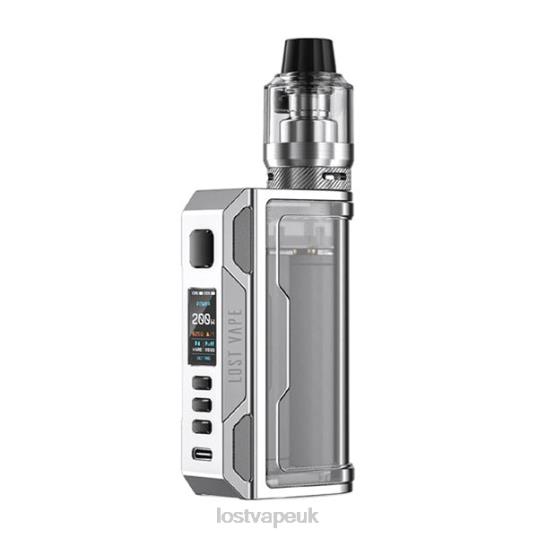 Lost Vape UK F4200141 | Lost Vape Thelema Quest 200W Kit SS/Clear