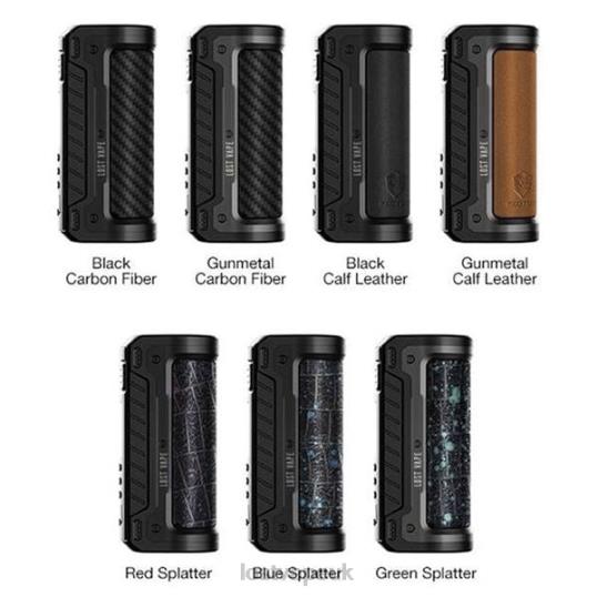 Lost Vape Review F4200394 | Lost Vape Hyperion DNA 100C Mod 100w 200w Black Calf Leather