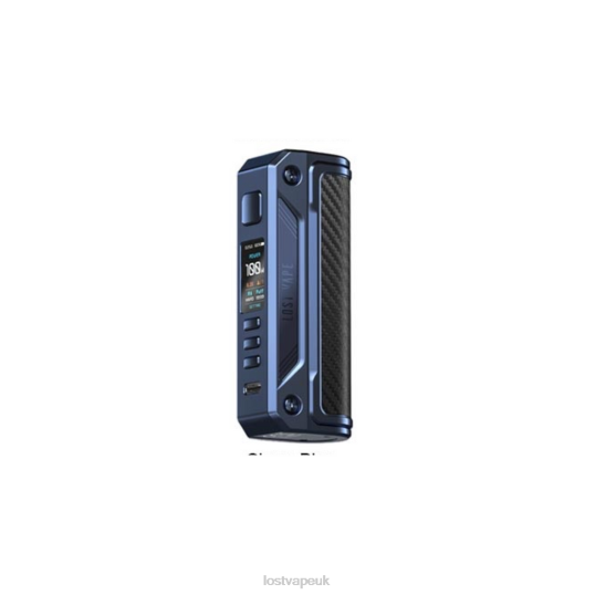 Lost Vape Review F4200254 | Lost Vape Thelema Solo 100W Mod Sierra Blue/Carbon Fiber