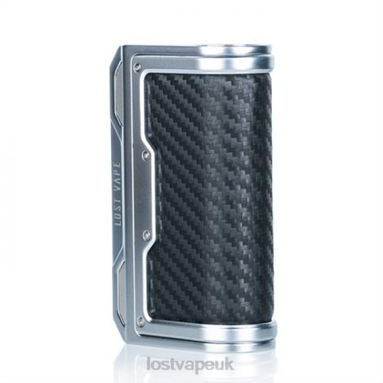 Lost Vape Sale F4200439 | Lost Vape Thelema DNA250C Mod | 200w Stainless Steel/Carbon Fiber