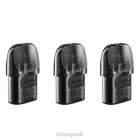 Lost Vape Pods Near Me F4200126 | Lost Vape URSA Replacement Pods | 2.5mL (3-Pack) Green 1.ohm